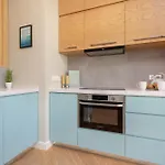 Bright Blue With Balcony, Parking And Air Conditioning In By Renters Διαμέρισμα Βαρσοβία